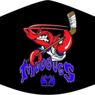 Game Worn Shreveport-Bossier Mudbugs WPHL Minor League Hockey Jersey Purple  58